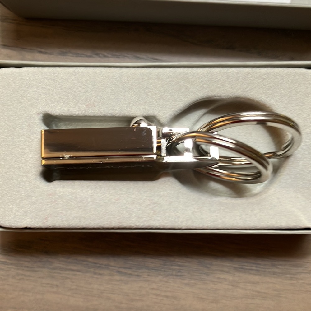 Canyon Ranch Silvertone Keychain, NWOT - Picture 3 of 4